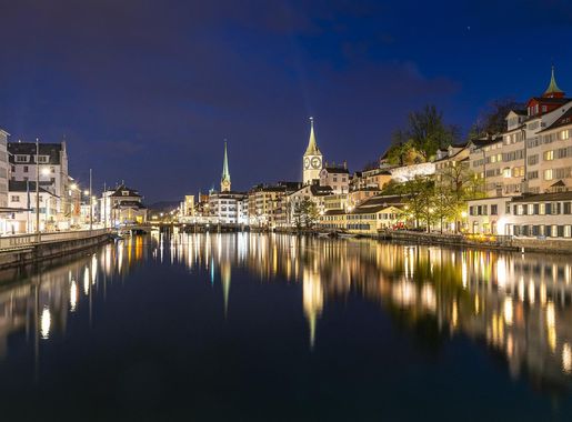 File:Zurich by Night Limmat River View.jpg - Wikimedia Commons