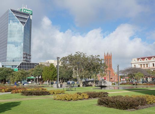 File:The Square Palmerston North and CBD at the back.JPG - Wikimedia Commons