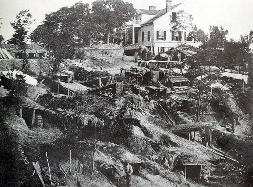 shirleys-house-during-siege-of-vicksburg-during-american-civil-war image -  Free stock photo - Public Domain photo - CC0 Images