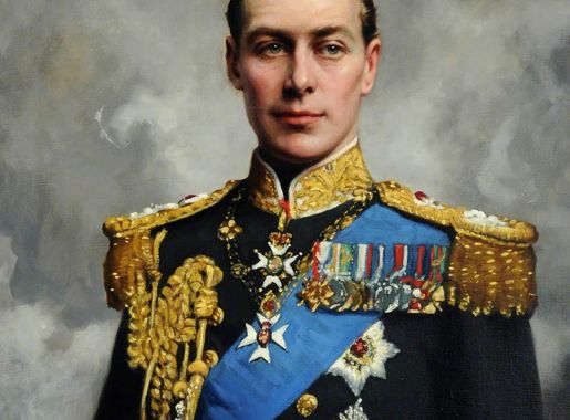 File:George VI, painting by John St Helier Lander.jpg - Wikimedia Commons