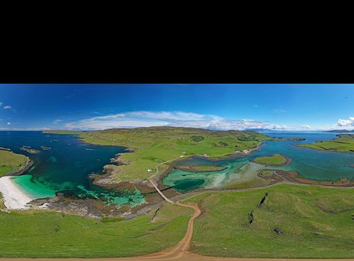 File:Sanday (Sandaigh) Aerial Pan360.jpg - Wikimedia Commons
