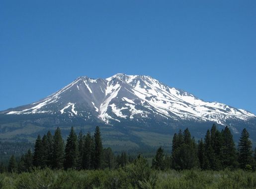 Free picture: mountain, shasta