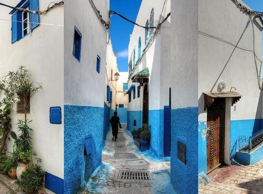 File:The streets inside the Kasbah of the Udayas, Rabat, Morocco.jpg -  Wikimedia Commons