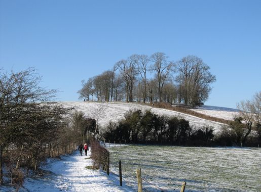 File:Kelston Round Hill, from snowy Cotswold Way.jpg - Wikimedia Commons