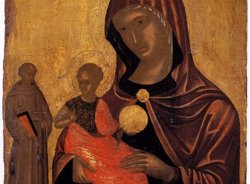 File:Nikolaos Tsafouris - The Virgin and St Francis of Assisi -  WGA23105.jpg - Wikimedia Commons