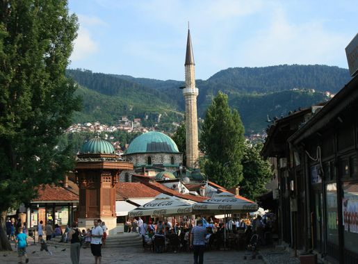 File:Baščaršija, Sarajevo 71000, Bosnia and Herzegovina - panoramio (1).jpg  - Wikimedia Commons