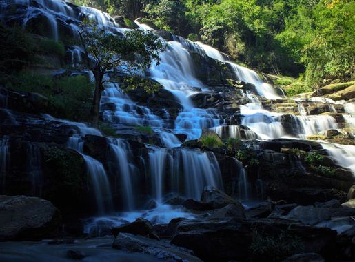 File:Mae Ya Waterfall in Doi Inthanon National Park, Chiang Mai, Thailand.jpg  - Wikipedia