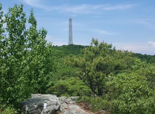 File:View of the High Point Monument from the Appalachian Trail.jpg -  Wikimedia Commons