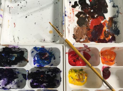 Free Images : plastic, art, bright colors, artist palette, artist paint,  brush and paints 2448x3264 - - 829739 - Free stock photos - PxHere