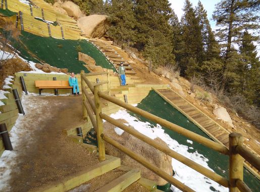 File:Manitou Incline Barr Trail Bailout.jpg - Wikimedia Commons