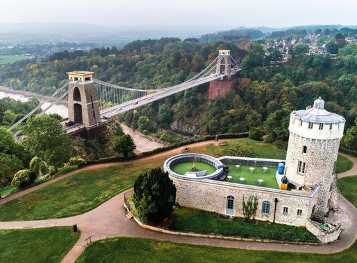 File:Clifton Suspension Bridge and the Observatory in Bristol, England.jpg  - Wikimedia Commons