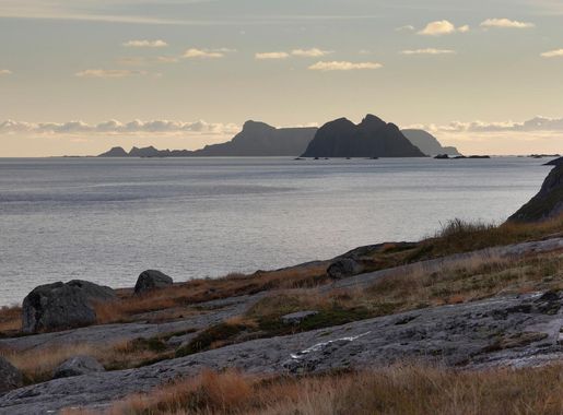File:View towards Værøy, Lofoten, Norway, 2012 October.jpg - Wikimedia  Commons