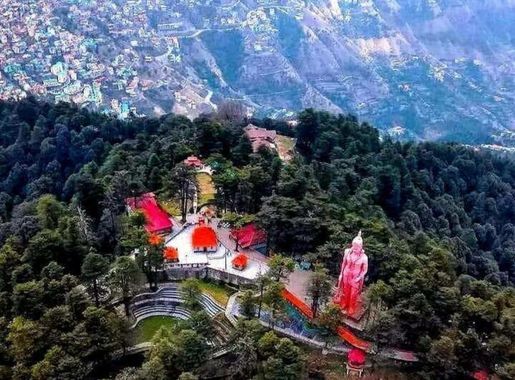 File:Jakhoo Mandir drone view.jpg - Wikimedia Commons