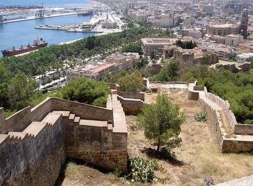 File:Malaga view from gibralfaro.jpg - Wikimedia Commons