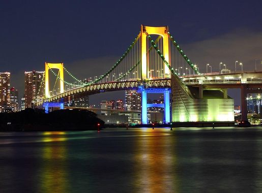 File:Rainbow Bridge (Tokyo) at night 6 (cropped).JPG - Wikipedia
