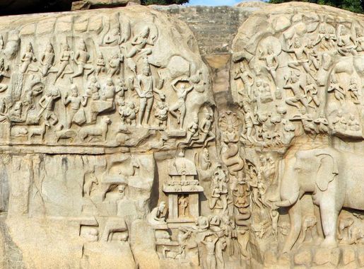 File:Descent of the Ganges 01.jpg - Wikimedia Commons