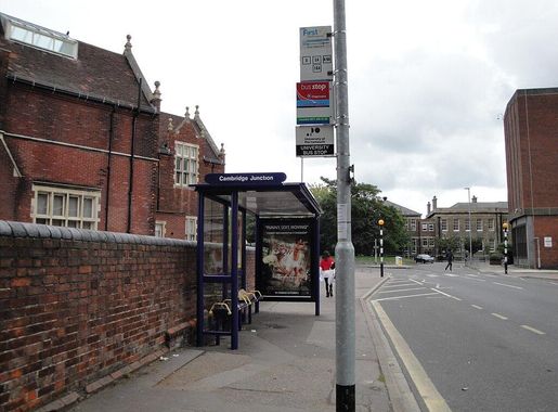 File:Portsmouth Cambridge Junction bus stop.JPG - Wikimedia Commons