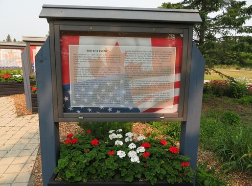 File:9 11 Memorial, International Peace Garden, North Dakota-Manitoba  Border (30105523878).jpg - Wikimedia Commons