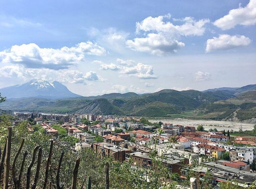 File:View of Mount Tomorr from Gramsh.jpg - Wikimedia Commons