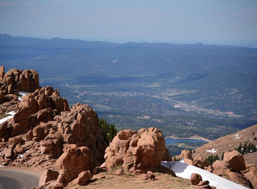 Colorado Color: Pikes Peak > Peterson and Schriever Space Force Base >  Display