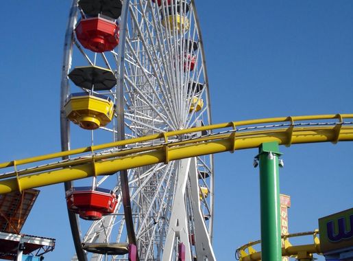 File:Ferris wheel in Santa Monica CA boardwalk 2009.jpg - Wikimedia Commons