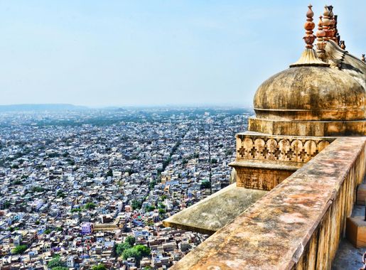 File:View of jaipur city from Nahargarh Fort.jpg - Wikimedia Commons