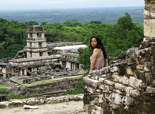 File:View from Temple of the Foliated Cross - Palenque Archaeological Site  - Chiapas - Mexico (15057609063).jpg - Wikimedia Commons