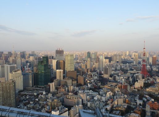 File:Tokyo Tower and Tokyo Skytree in Views from Roppongi Hills Mori Tower  IMG 1617 20130314.JPG - Wikimedia Commons
