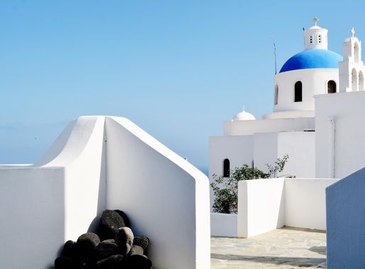 Free Images : architecture, building, tower, blue, chapel, place of  worship, santorini, greece, oia, white houses 6000x4000 - - 1216714 - Free  stock photos - PxHere