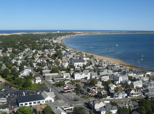 File:View of Provincetown from Pilgrim Monument looking east, MA.jpg -  Wikipedia