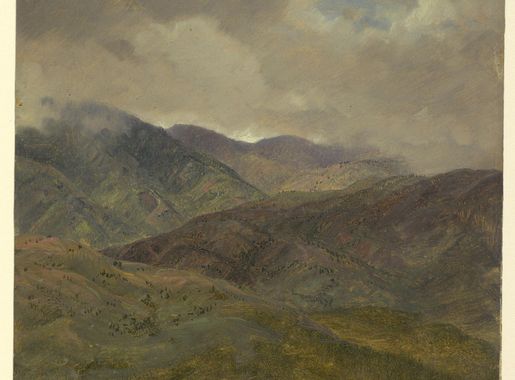 File:Drawing, Blue Hills and Gray Clouds, Jamaica, May–August 1865 (CH  18200683).jpg - Wikimedia Commons