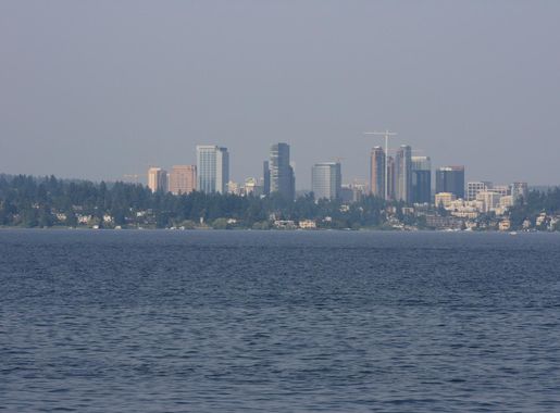 File:Bellevue skyline, view across Lake Washington.jpg - Wikimedia Commons