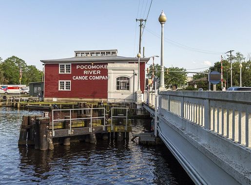 File:Pocomoke River at Snow Hill MD1.jpg - Wikimedia Commons