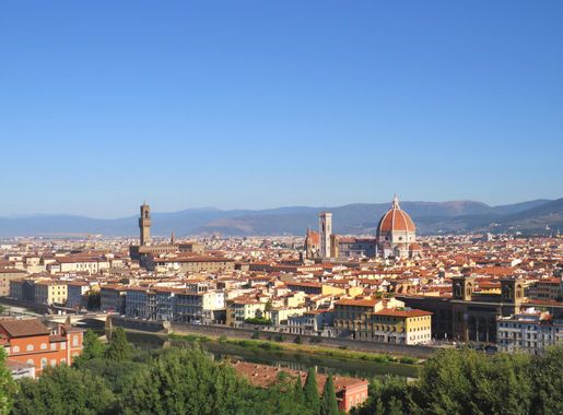 File:Panorama di Firenze centro visto dal Piazzale Michelangelo.jpg -  Wikimedia Commons
