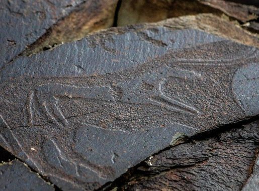 File:Petroglyphs in Tamgaly, Kazakhstan 02.jpg - Wikimedia Commons