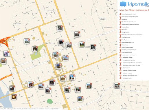 File:Columbia printable tourist attractions map.jpg - Wikimedia Commons