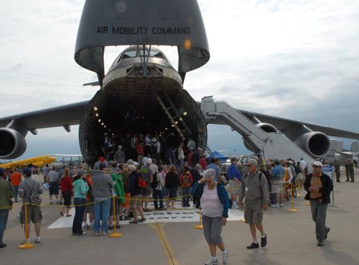 AirVenture Oshkosh: A family event > Air Mobility Command > Display