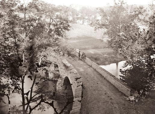 File:Burnside Bridge, Antietam Creek, 1862.jpg - Wikimedia Commons