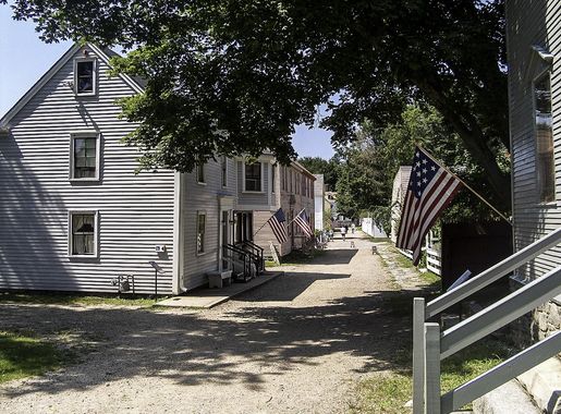 Jefferson Street at the Strawbery Banke Museum in Portsmouth, New Hampshire  image - Free stock photo - Public Domain photo - CC0 Images