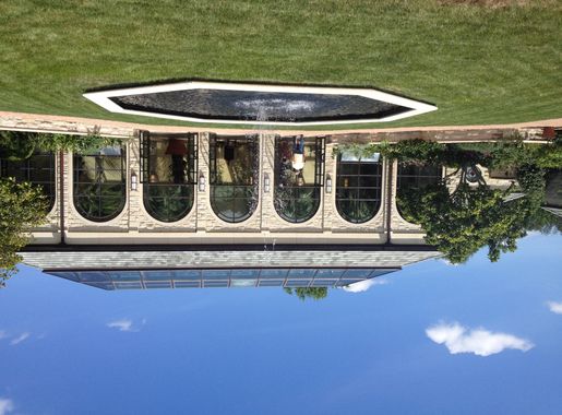 File:Ewing and Muriel Kauffman Memorial Garden (main building from  south).jpg - Wikimedia Commons