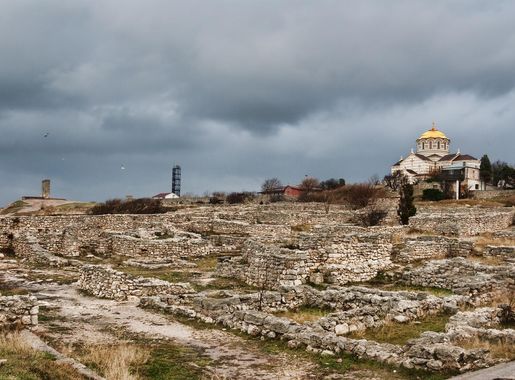 Файл:Chersonesos ruins.jpg — Википедия