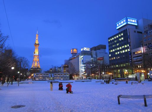 File:View of Sapporo TV Tower from Odori Park(2011).JPG - Wikimedia Commons