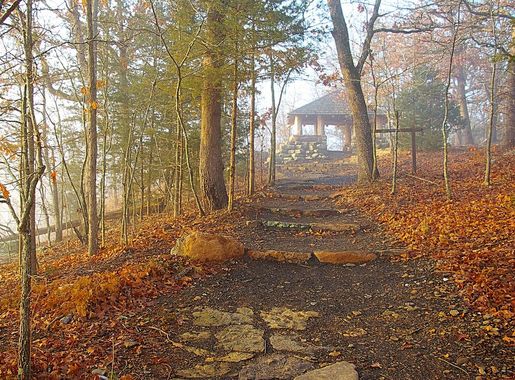 File:Devil's Den State Park CCC-ing thru the fog.jpg - Wikimedia Commons