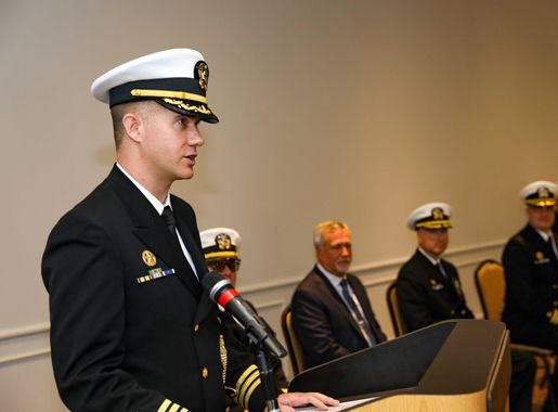 PCU Arkansas Holds Change of Command