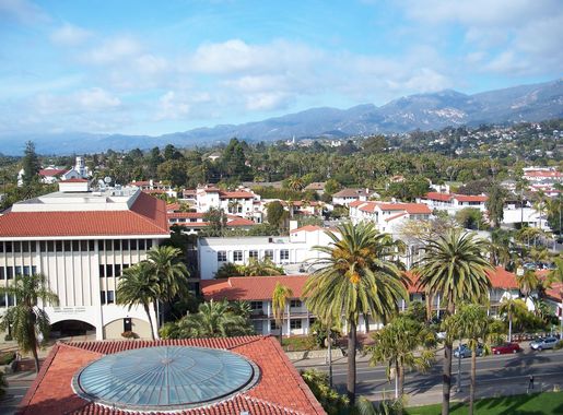 File:USA-Santa Barbara-View from County Courthouse Tower-2.jpg - Wikimedia  Commons