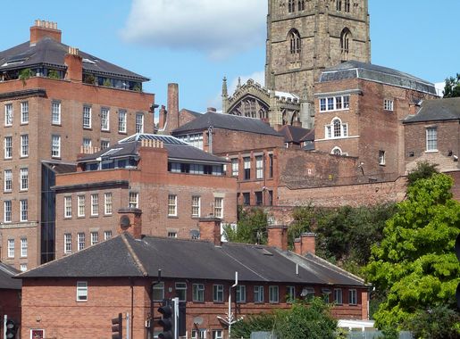 File:Nottingham---Lace-Market-skyline-from-south-east.jpg - Wikimedia  Commons