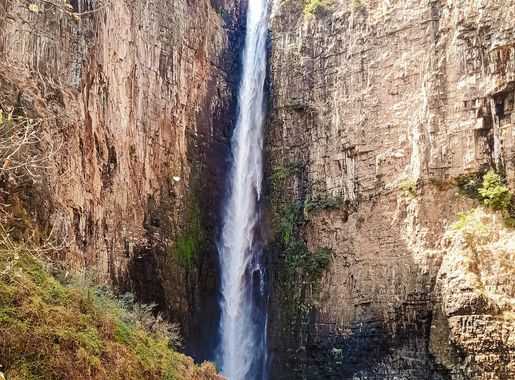 File:235 meters of single drop waterfall, the second largest waterfall in  Africa.jpg - Wikimedia Commons