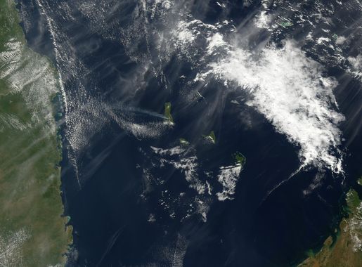 Volcanic Activity on Mount Karthala