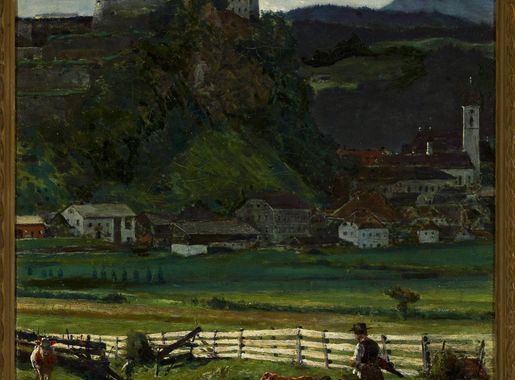 File:Aleksander Gierymski - View of the Kufstein Fortress vicinity - MP 621  MNW - National Museum in Warsaw.jpg - Wikimedia Commons