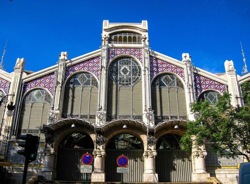 Historic Central Market of Valencia, Spain image - Free stock photo -  Public Domain photo - CC0 Images